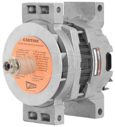 Wilson Reman Alternator - Delco Remy 22SI 12V 100A 90-01-4518 - front view