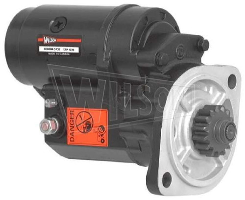 Wilson Reman Starter Motor - Nippondenso OSGR 12V 1.4KW 91-29-5042 - angled view