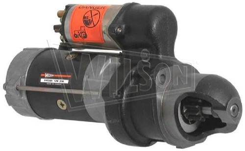 Wilson Reman Starter Motor - Delco Remy OSGR 28MT 12V 91-01-4367 - angled view