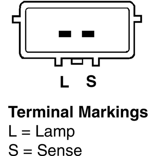 Remy Reman Alternator 13402 - diagram
