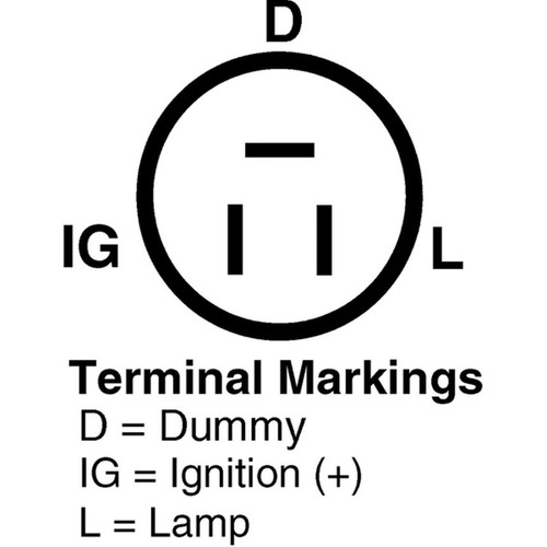 Remy Reman Alternator 14732 - diagram