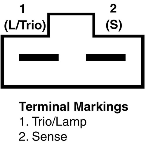 Remy Reman Alternator 20211 - diagram