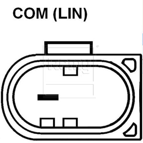 Remy Reman Alternator 23071 - connector view