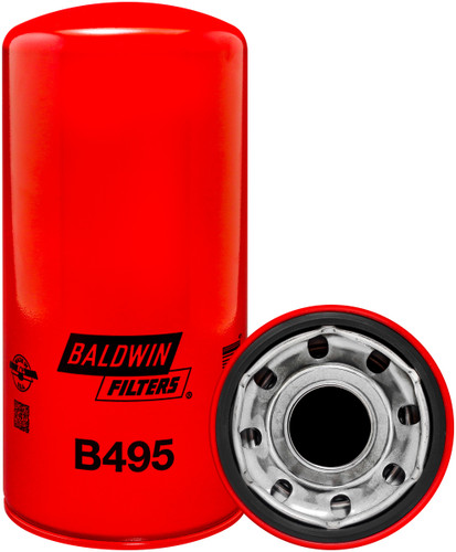 Baldwin Engine Oil Filter B495 - front view