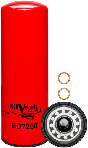 Baldwin Engine Oil Filter BD7250 - front view