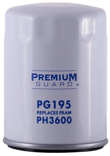 Premium Guard Engine Oil Filter PG195 - front view