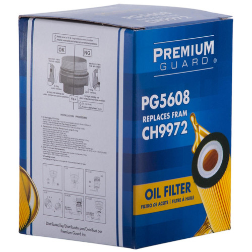 Premium Guard Engine Oil Filter PG5608 - front view