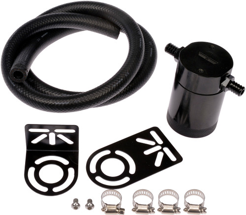Dorman Oil Catch Can System - Universal 46110 - angled view