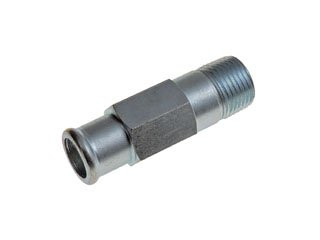 Dorman Heater Hose Connectors - 3/4 In. Hose X 1/2 In. Npt X 2-3/4 In. Long Nipple 56237 - angled view