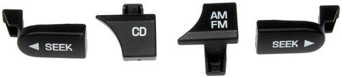 Dorman Radio Buttons Assembly 76823 - angled view
