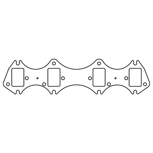 Cometic Exhaust Gasket for Ford FE V8 .030in MLS Set | C5922-030