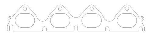 Cometic Exhaust Gasket for Honda B Series 1994-00 .030in MLS | C4151-030