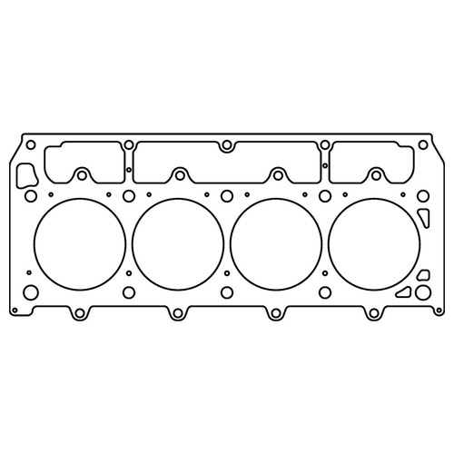 Cometic Head Gasket for GM LSX V8 .040in MLX 4.1in LHS | C5076-040