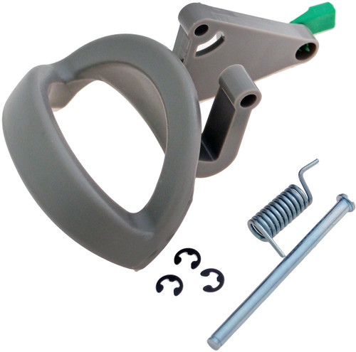 Dorman Front or Rear Left Interior Door Handle 82512 - angled view