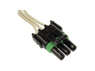 Dorman Electrical Harness - 3-Wire Throttle Position Sensor Connector 85186 - angled view