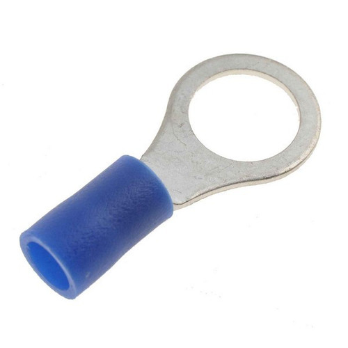 Dorman 16-14 Gauge Ring Terminal, 5/16 In., Blue 85442 - front view