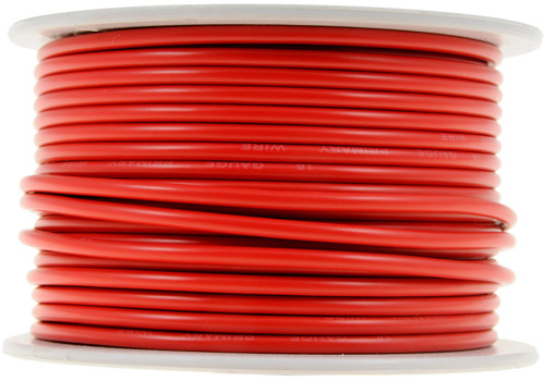 Dorman 16 Gauge Red Primary Wire- Spool 85784 - front view