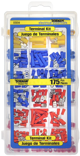 Dorman 22-10 Gauge 175 Piece Terminal Kit Assortment 85694 - front view