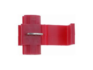 Dorman 22-18 Gauge Quick Splice Terminal, Red Disconnect Interior Adapter Assortment 86430 - front view