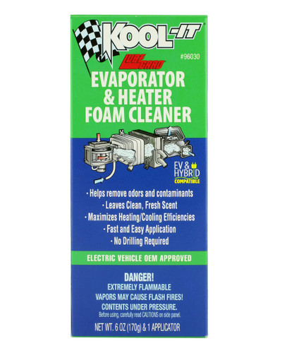 Lubegard Kool-It Evaporator & Heater Foam Cleaner - 6 oz 96030 - front view