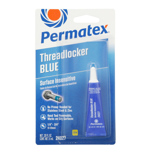 Permatex Threadlocker - 6 ml Tube 24027 - front view