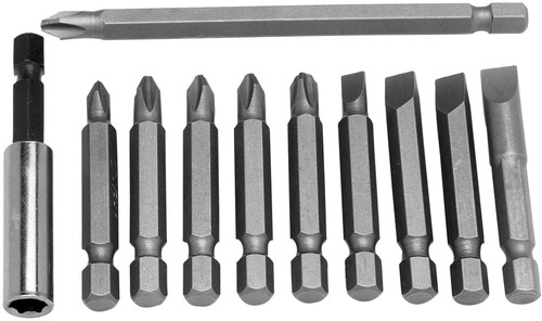 Performance Tool 10-Piece Power Bit Set 1414 - front view