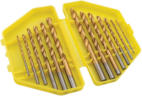 Performance Tool 13-Piece Hss Drill Bit Set 1459 - front view