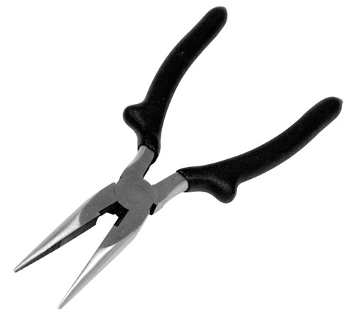 Performance Tool 8 in. Long Nose Pliers 1428 - front view