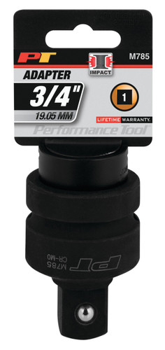 Performance Tool 1 in. to 3/4 in. Impact Adaptor M785 - packaging