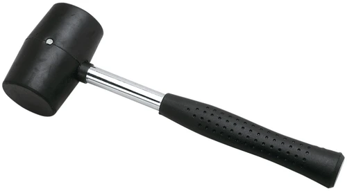 Performance Tool 16 Oz. Rubber Mallet W1153 - front view