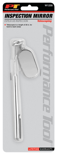 Performance Tool Telescoping Mirror (small) W1258 - packaging