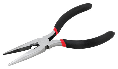 Performance Tool 6 in. Long Nose Pliers W1117C - front view