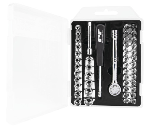 Performance Tool 47-Piece 1/4 in. Drive Socket Set W1177