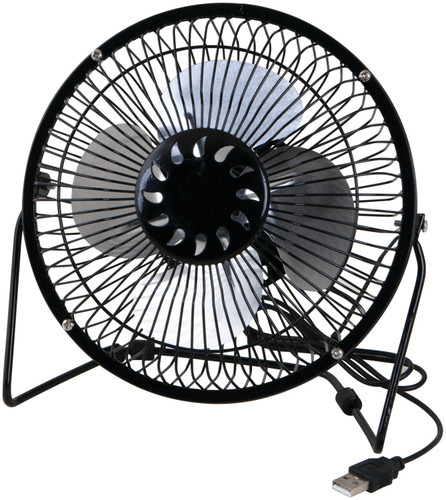 Performance Tool 6 in. USB Mini Fan W1663 - front view