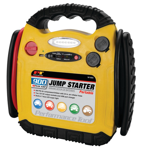 Performance Tool Portable Jump Starter W1665 - front view
