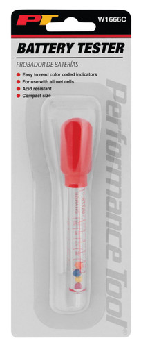 Performance Tool Battery Tester W1666C - packaging
