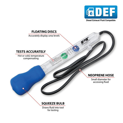 Performance Tool Professional DEF Tester W16500 - diagram