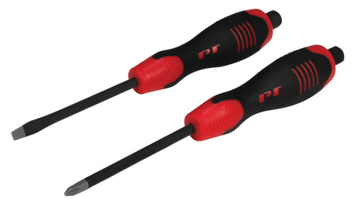 Performance Tool 2-Piece Diamond Tip Screwdrivers W1730 - front view
