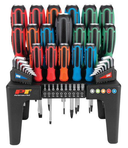 Performance Tool 44-Piece Go-Thru Screwdriver Set W1737