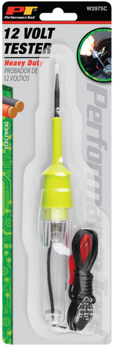 Performance Tool Deluxe 12 Volt Tester W2975C - packaging