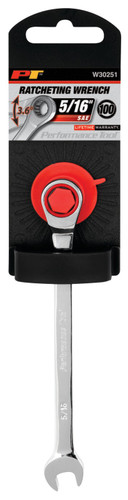 Performance Tool 5/16 in. Ratcheting Wrench W30251 - packaging