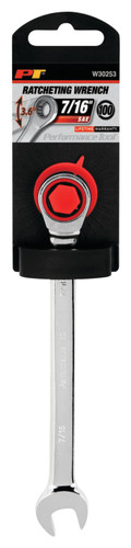 Performance Tool 7/16 in. Ratcheting Wrench W30253 - packaging