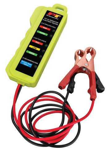 Performance Tool L.E.D. Battery Tester W2980 - front view