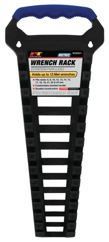 Performance Tool Wrench Set Racks - Metric W30601 - packaging