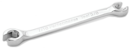 Performance Tool 3/8 in. x 7/16 in. Flare Nut Wrench W30402 - front view