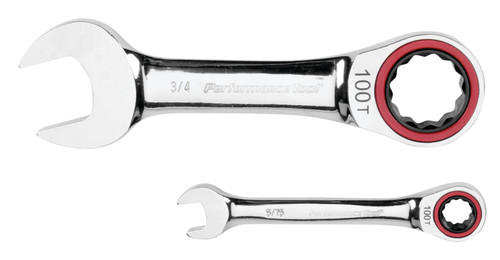 Performance Tool 7-Piece SAE Ratcheting Wrench Set W30634