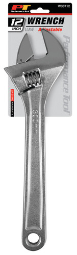 Performance Tool 12 in. Adjustable Wrench W30712 - packaging