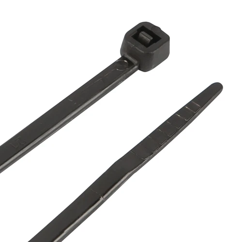Performance Tool 100-Piece 14 in. Cable Tie Set Black W2915 - front view
