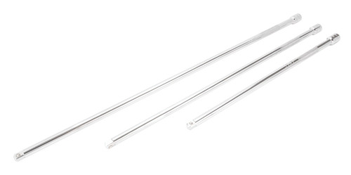 Performance Tool 3 Piece 1/2 in. Drive Long Extension Set W32139 - front view