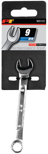 Performance Tool 9mm Metric Combination Wrench W311C - packaging
